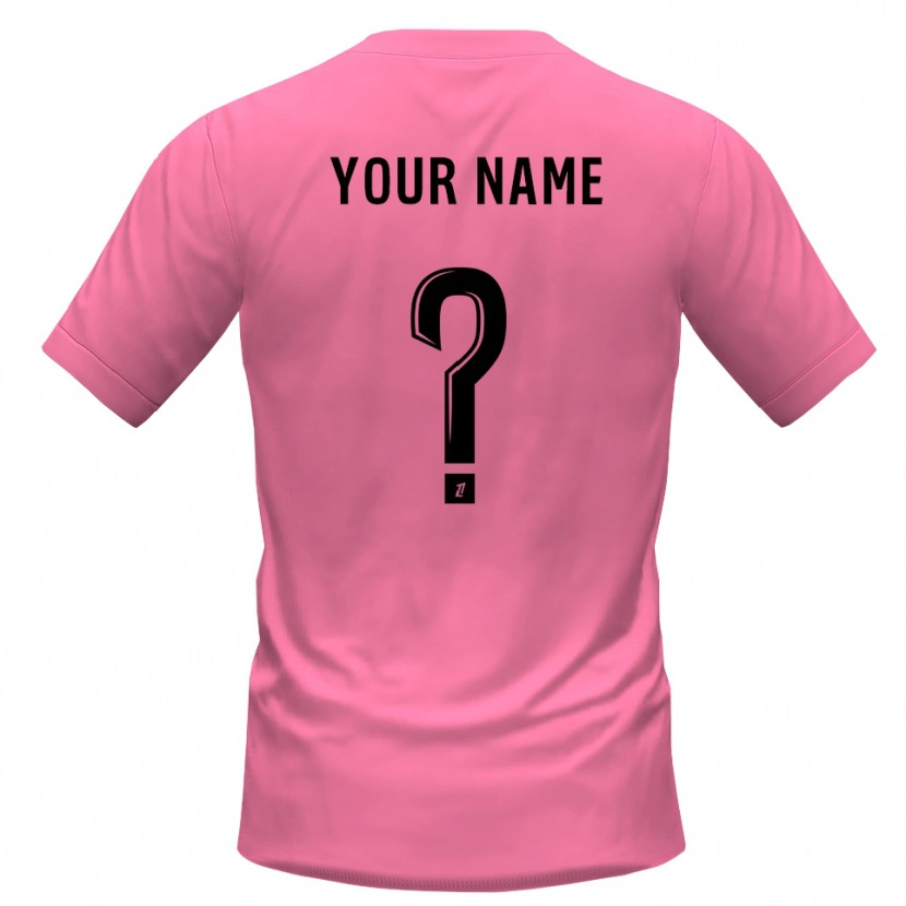 Danxen Femme LOSC Lille Maillot de Gardien Rose Noir 2025/26 T-shirt