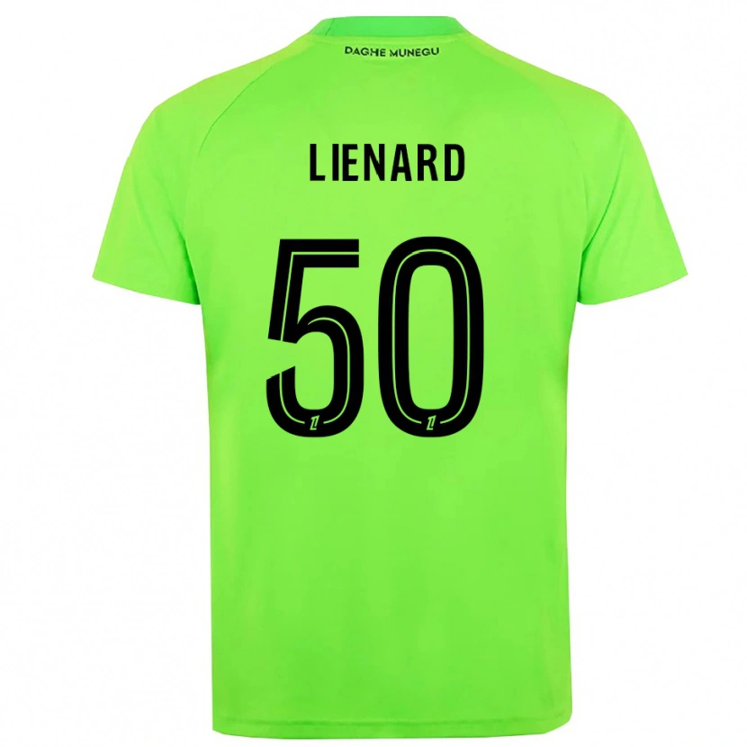 Danxen Femme Yann Lienard #50 Maillot de Gardien Vert Noir 2025/26 T-shirt