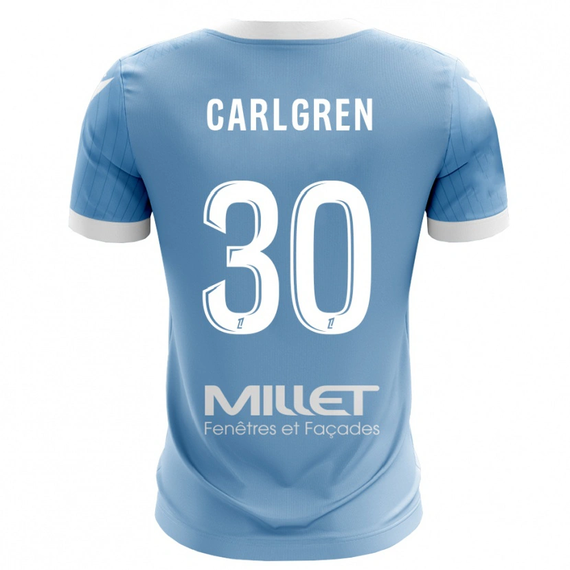 Danxen Femme Patrik Carlgren #30 Maillot de Gardien Bleu Ciel Clair 2025/26 T-shirt