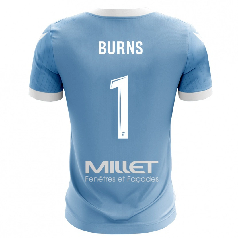 Danxen Femme Emily Burns #1 Maillot de Gardien Bleu Ciel Clair 2025/26 T-shirt