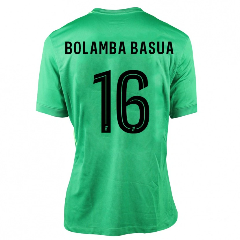 Danxen Femme Kévin Bolamba Basua #16 Maillot de Gardien Vert Noir 2025/26 T-shirt