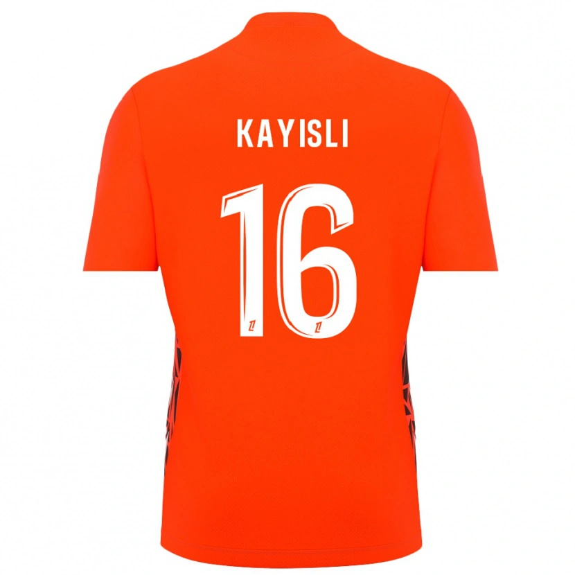 Danxen Femme Mehmet Kayisli #16 Maillot de Gardien Blanc Orange 2025/26 T-shirt