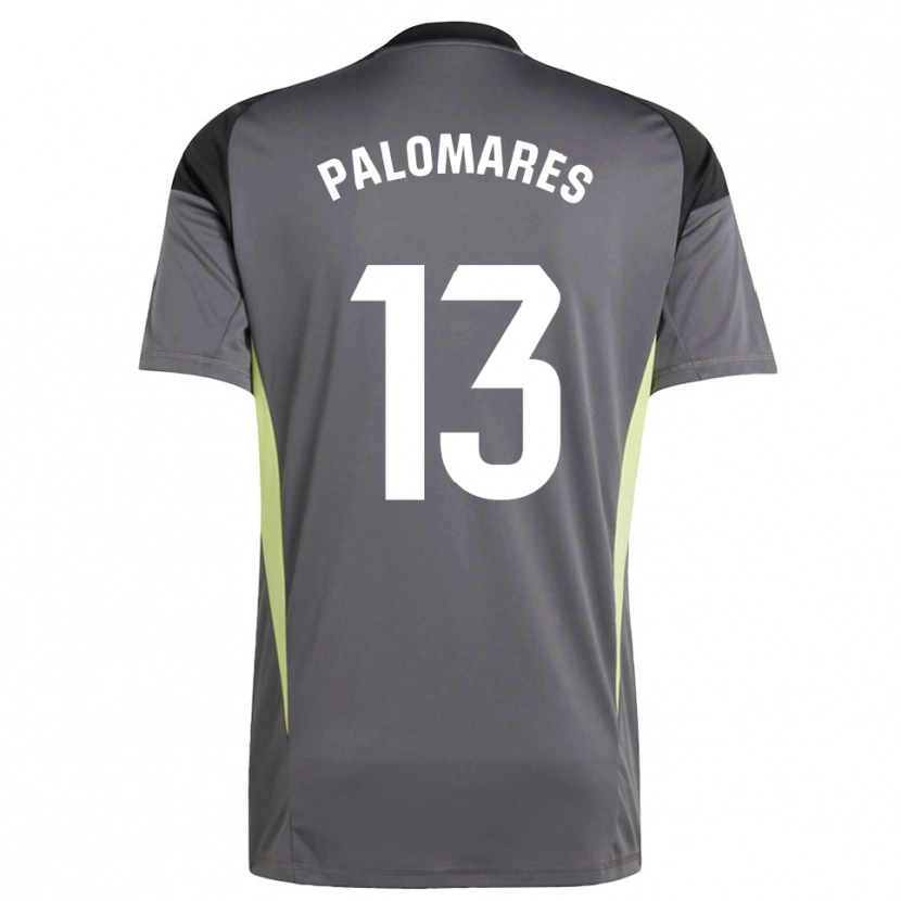 Danxen Femme Juanpa Palomares #13 Maillot de Gardien Gris Foncé Noir 2025/26 T-shirt