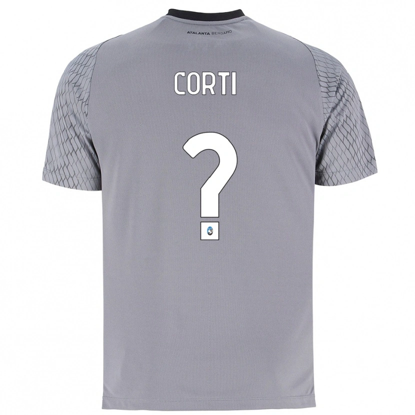 Danxen Femme Edoardo Corti #0 Maillot de Gardien Gris Bleu Rouge 2025/26 T-shirt