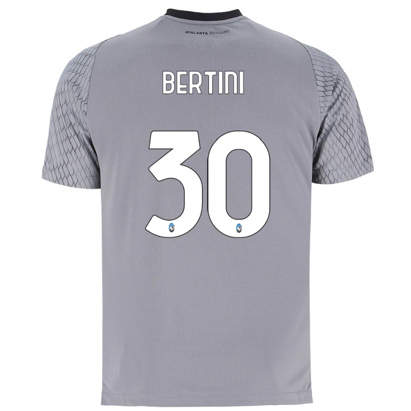 Danxen Femme Tommaso Bertini #30 Maillot de Gardien Gris Bleu Rouge 2025/26 T-shirt