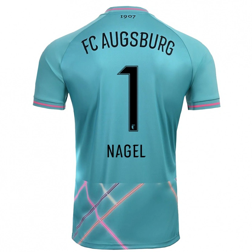 Danxen Femme Timo Nagel #1 Maillot de Gardien Vert Marin Clair 2025/26 T-shirt