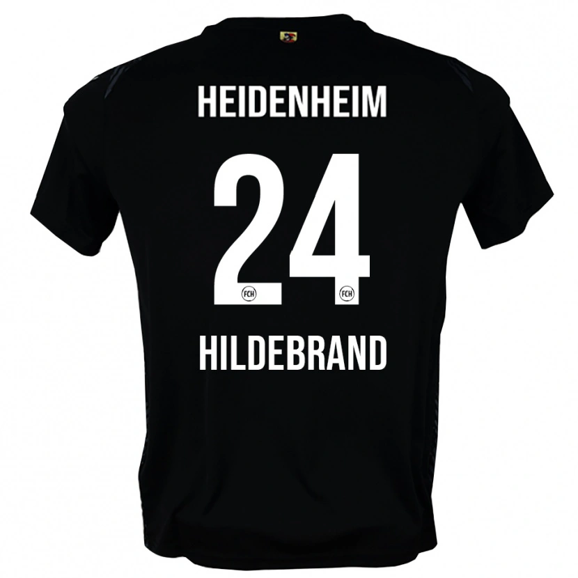 Danxen Femme Jan Hildebrandt #24 Maillot de Gardien Gris Foncé Noir 2025/26 T-shirt