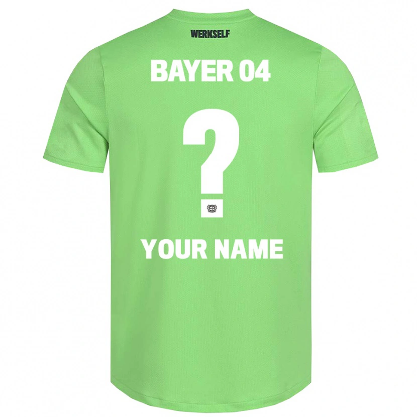 Danxen Femme Bayer 04 Leverkusen Maillot de Gardien Vert Clair Blanc 2025/26 T-shirt