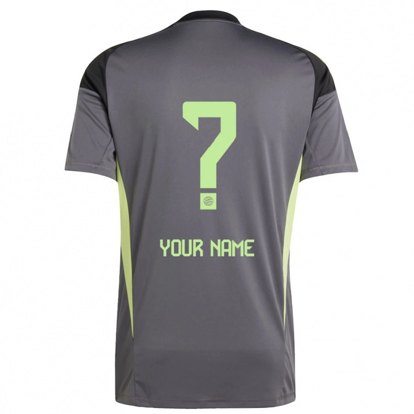 Danxen Femme Bayern Munich Maillot de Gardien Jaune Vert Noir 2025/26 T-shirt