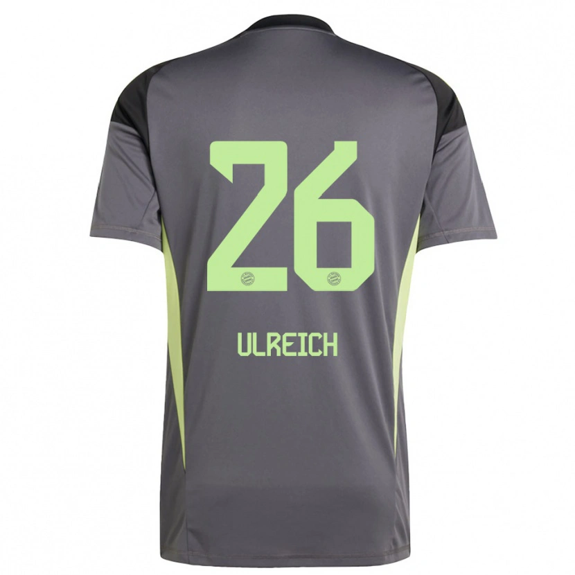 Danxen Femme Sven Ulreich #26 Maillot de Gardien Jaune Vert Noir 2025/26 T-shirt