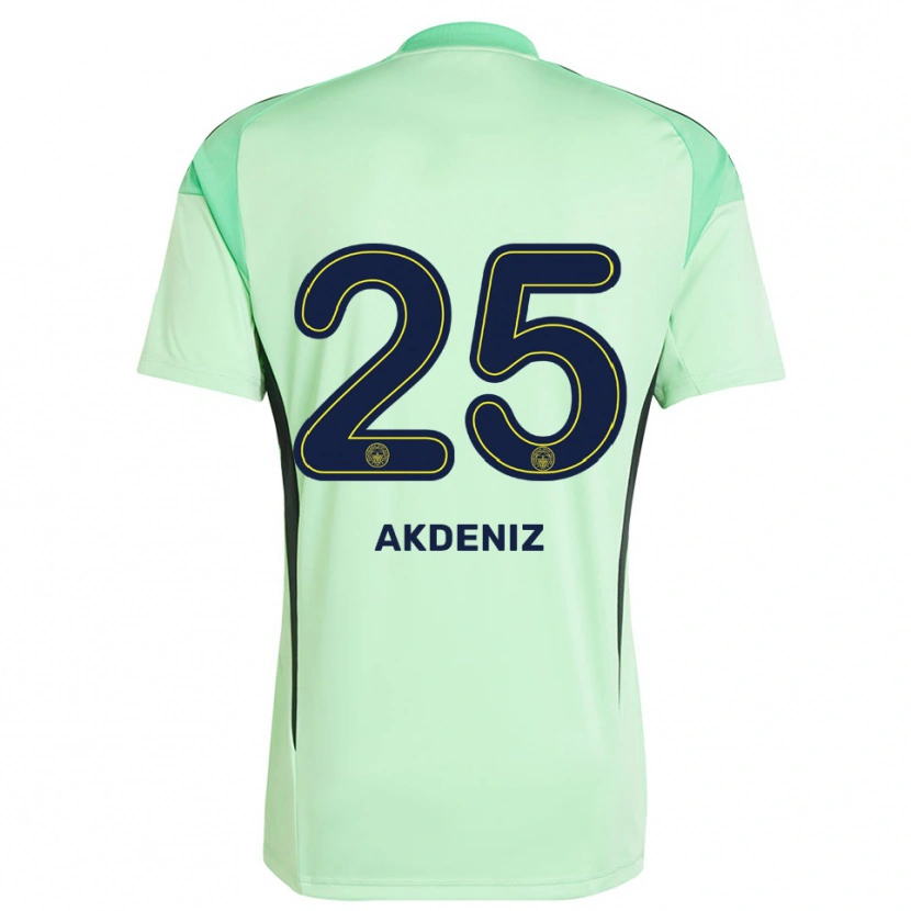 Danxen Femme Zeynep Akdeniz #25 Maillot de Gardien Vert Clair Noir 2025/26 T-shirt