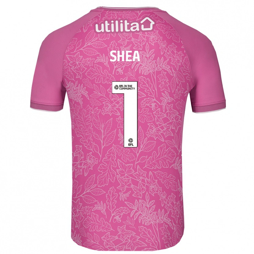 Danxen Femme James Shea #1 Maillot de Gardien Noir Rose 2025/26 T-shirt