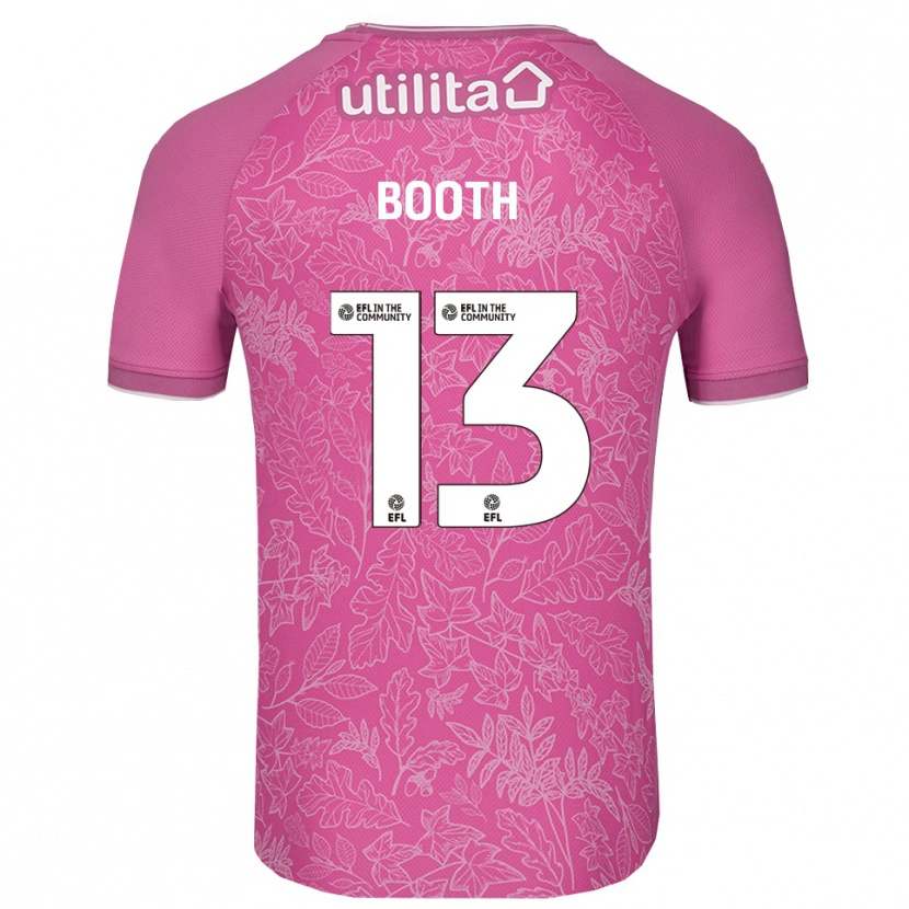 Danxen Femme Charlie Booth #13 Maillot de Gardien Noir Rose 2025/26 T-shirt