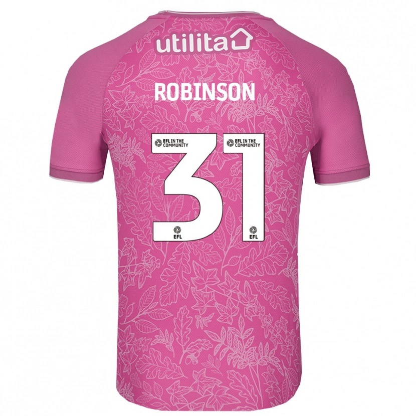 Danxen Femme Leah Robinson #31 Maillot de Gardien Noir Rose 2025/26 T-shirt