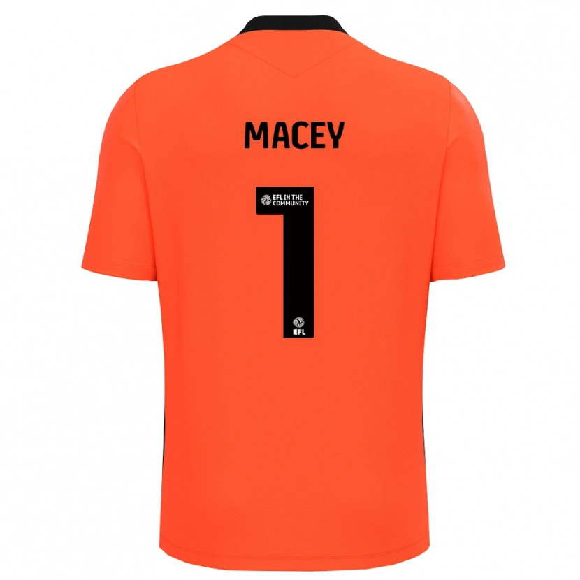 Danxen Femme Matt Macey #1 Maillot de Gardien Noir Rouge 2025/26 T-shirt