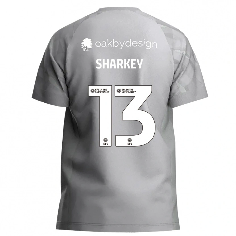 Danxen Femme Toby Sharkey #13 Maillot de Gardien Gris Foncé 2025/26 T-shirt