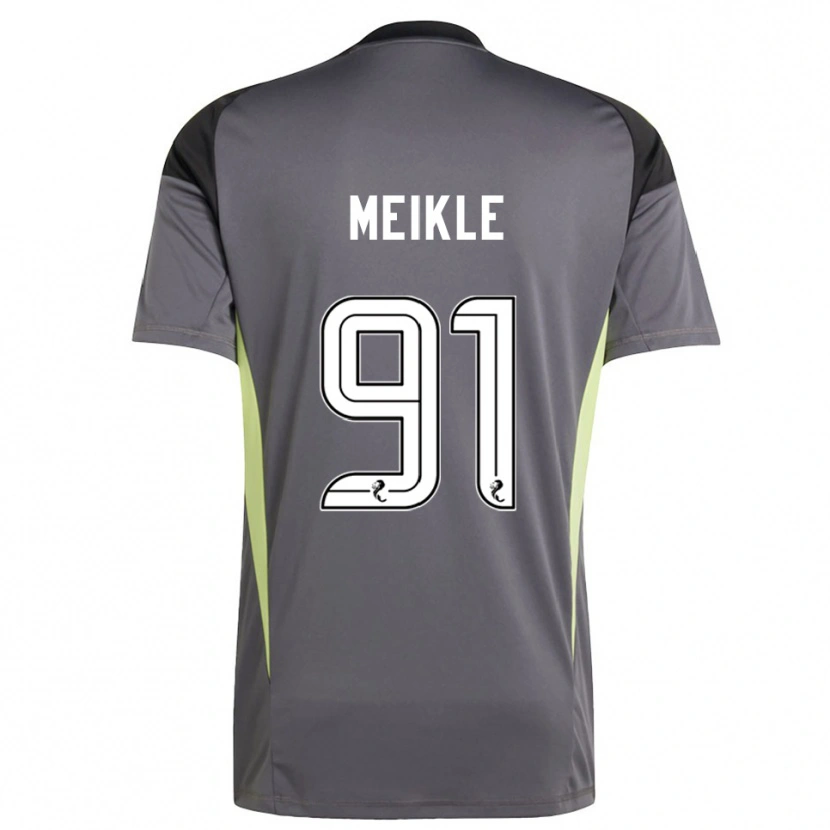 Danxen Femme Jamie Meikle #91 Maillot de Gardien Blanc Gris 2025/26 T-shirt