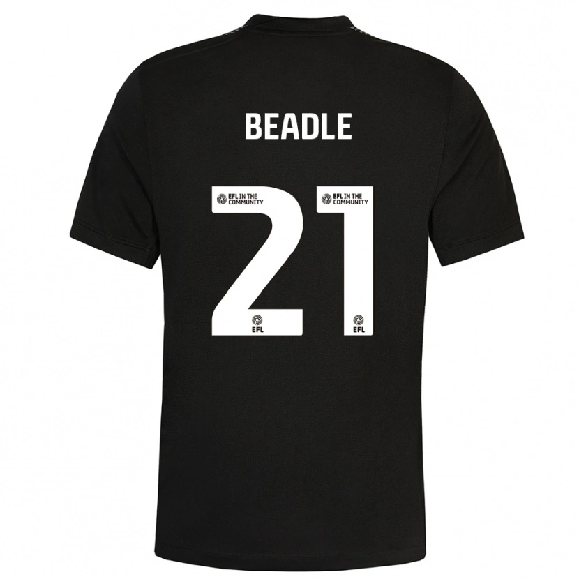 Danxen Femme Ryan Allsop #21 Maillot de Gardien Noir Blanc 2025/26 T-shirt