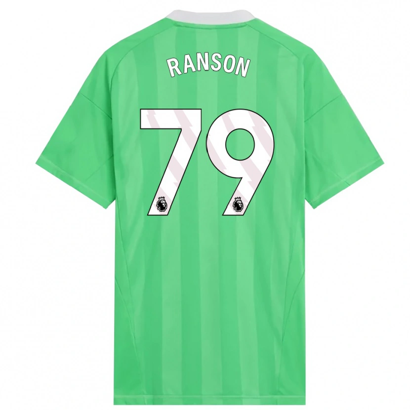 Danxen Femme Khari Ranson #79 Maillot de Gardien Vert Clair Blanc 2025/26 T-shirt