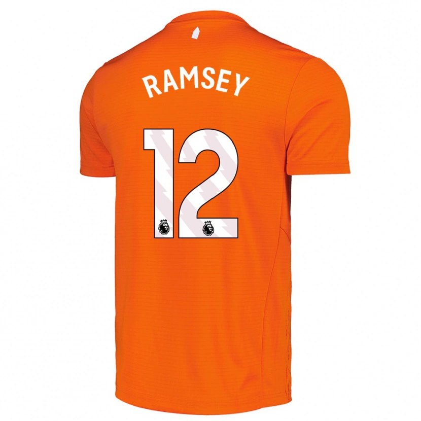 Danxen Femme Emily Ramsey #12 Maillot de Gardien Orange Noir 2025/26 T-shirt