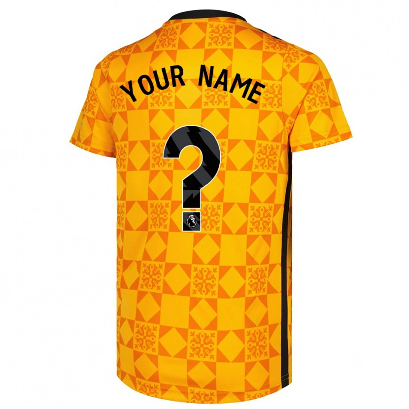 Danxen Femme Sunderland AFC Maillot de Gardien Jaune Noir 2025/26 T-shirt