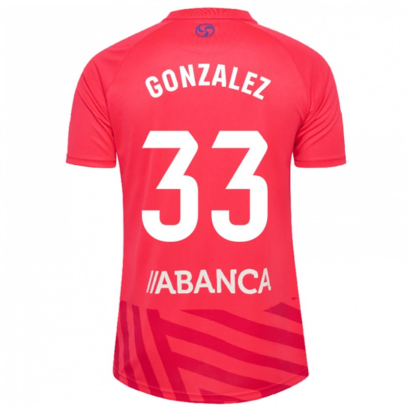 Danxen Femme Marcos González #33 Maillot de Gardien Rouge Blanc 2025/26 T-shirt
