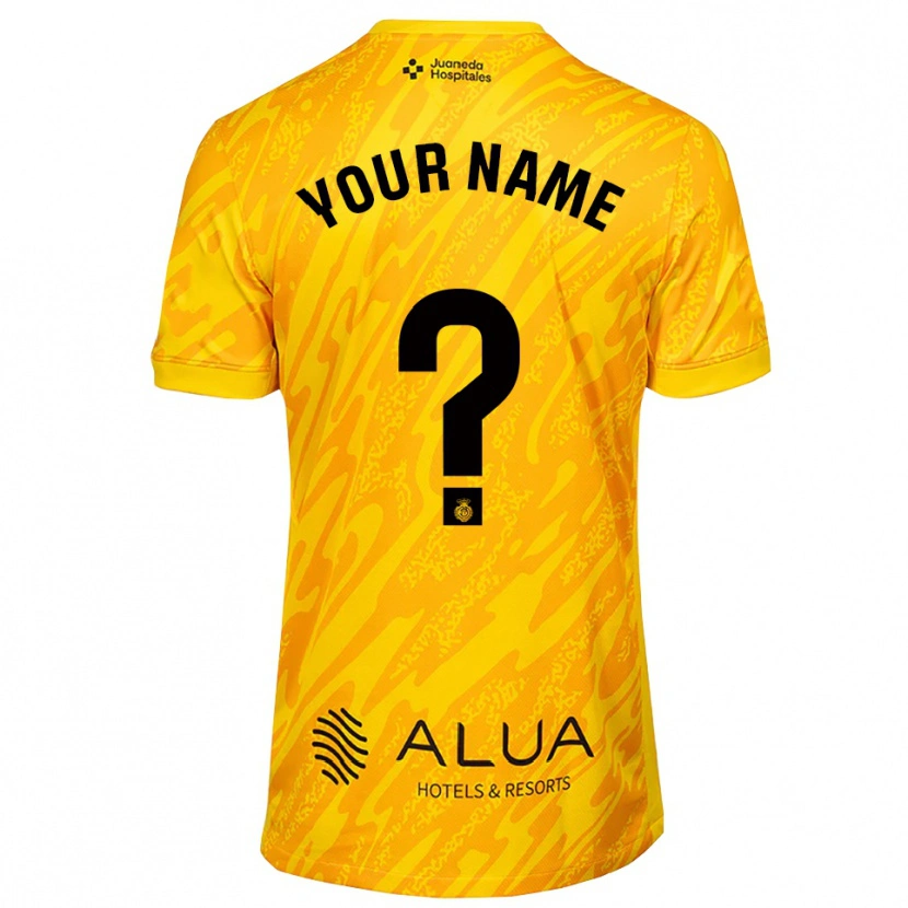 Danxen Femme RCD Mallorca Maillot de Gardien Orange Noir 2025/26 T-shirt