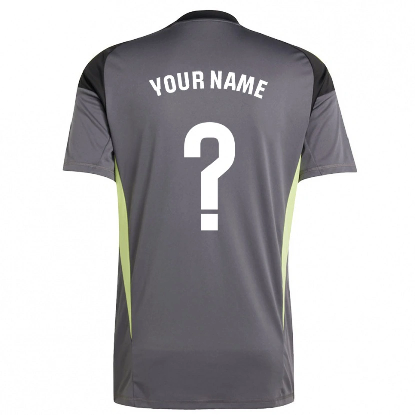 Danxen Femme Real Oviedo Maillot de Gardien Gris Foncé Noir 2025/26 T-shirt