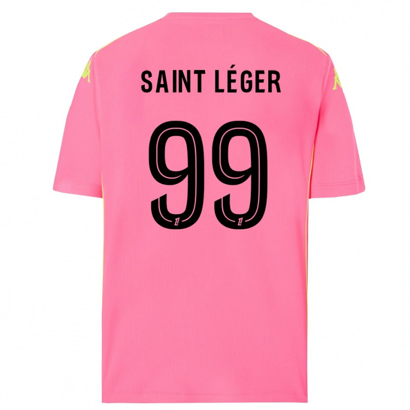 Danxen Femme Maureen Saint Léger #99 Maillot de Gardien Rose Fluo Noir 2025/26 T-shirt