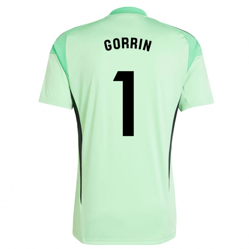 Danxen Femme Ale Gorrin #1 Maillot de Gardien Vert Clair Noir 2025/26 T-shirt