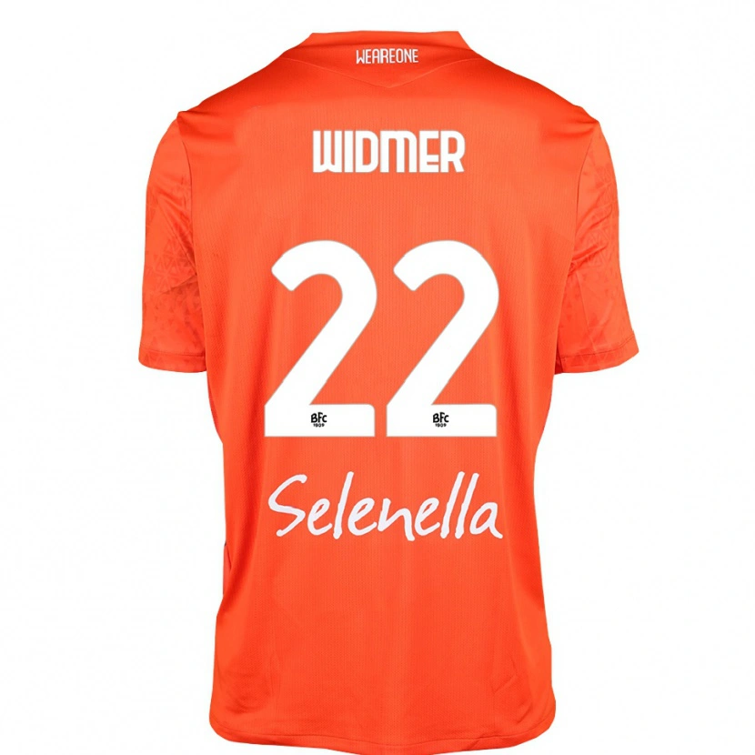 Danxen Femme Renato Widmer D'Autilia #22 Maillot de Gardien Orange Noir Blanc 2025/26 T-shirt