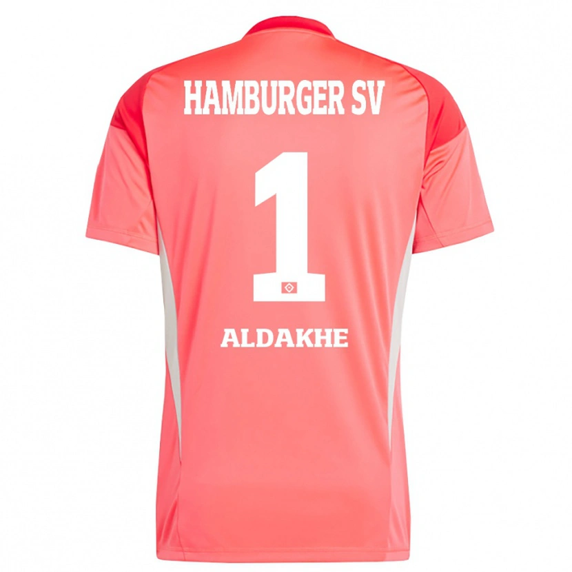 Danxen Femme Ather Aldakhe #1 Maillot de Gardien Orange Rouge 2025/26 T-shirt