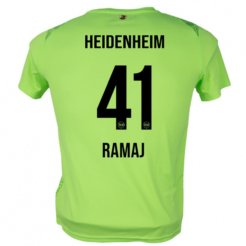 Danxen Femme Diant Ramaj #41 Maillot de Gardien Vert Pâle 2025/26 T-shirt