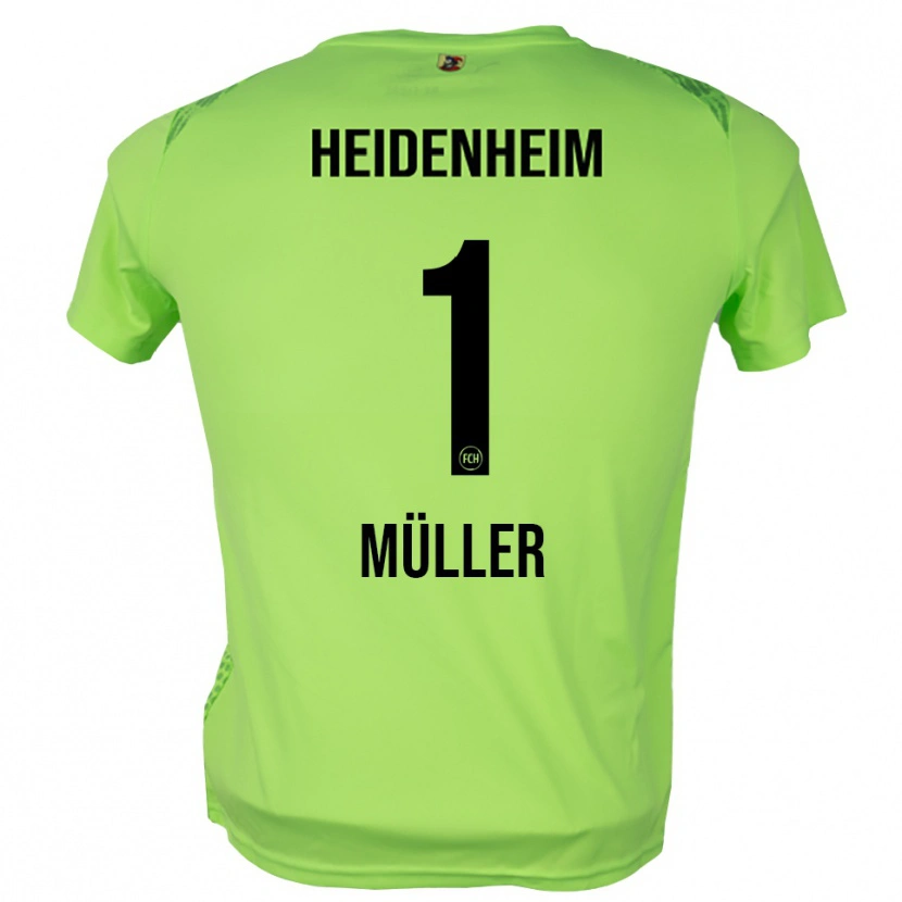 Danxen Femme Kevin Müller #1 Maillot de Gardien Vert Pâle 2025/26 T-shirt