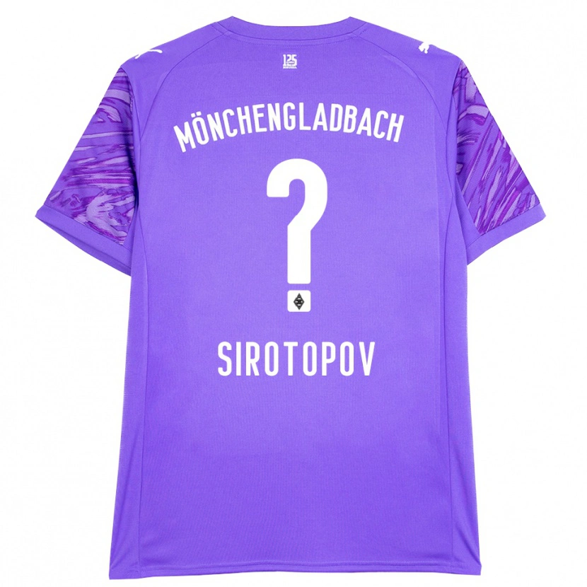 Danxen Femme Artem Sirotopov #0 Maillot de Gardien Blanc Lilas 2025/26 T-shirt