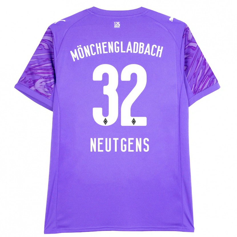 Danxen Femme Maximilian Neutgens #32 Maillot de Gardien Blanc Lilas 2025/26 T-shirt
