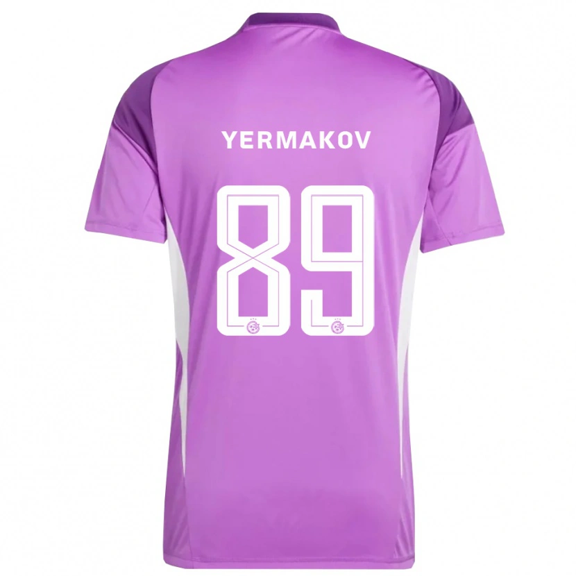 Danxen Femme Georgiy Yermakov #89 Maillot de Gardien Lilas Violet 2025/26 T-shirt