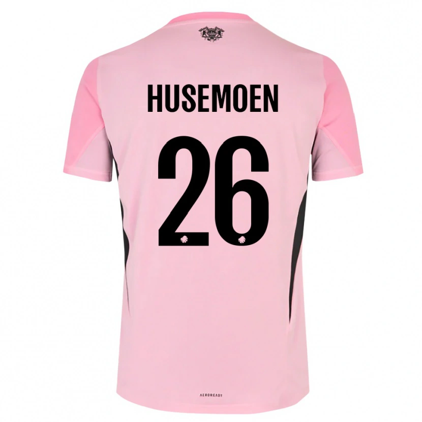 Danxen Femme Astrid Husemoen #26 Maillot de Gardien Noir Rose 2025/26 T-shirt