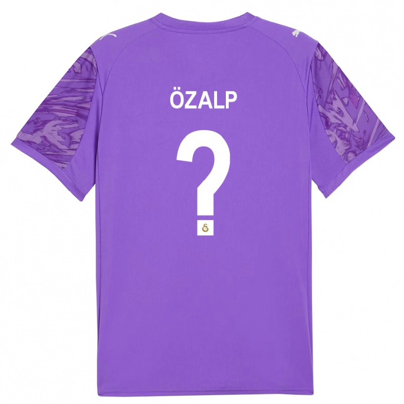 Danxen Femme Hamza Özalp #0 Maillot de Gardien Blanc Violet 2025/26 T-shirt