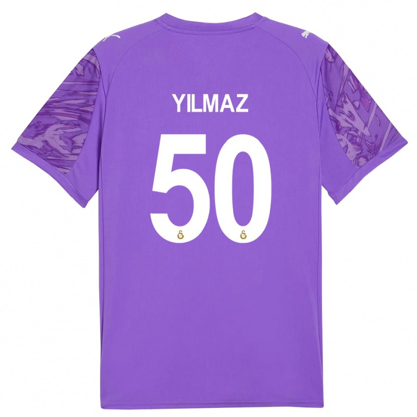 Danxen Femme Jankat Yılmaz #50 Maillot de Gardien Blanc Violet 2025/26 T-shirt