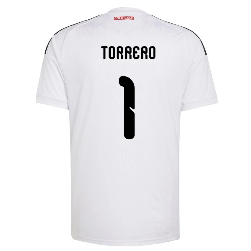 Danxen Enfant Maillot Ryann Torrero #1 Blanc Noir Tenues Domicile 2026/27 T-Shirt