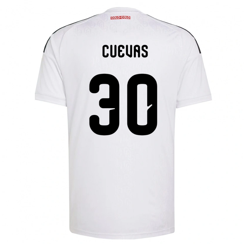 Danxen Enfant Maillot Yastin Cuevas #30 Blanc Noir Tenues Domicile 2026/27 T-Shirt