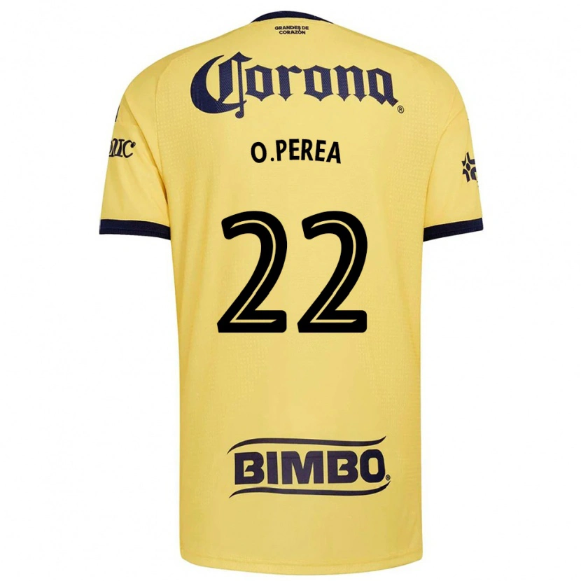 Danxen Enfant Maillot Óscar Perea #22 Jaune Rouge Noir Tenues Domicile 2026/27 T-Shirt