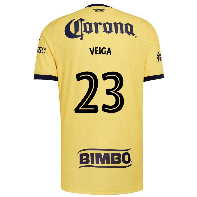Danxen Enfant Maillot Raphael Veiga #23 Jaune Rouge Noir Tenues Domicile 2026/27 T-Shirt