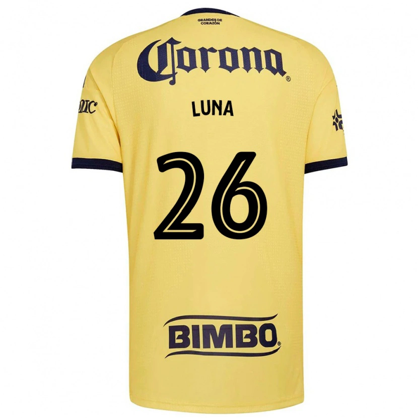 Danxen Enfant Maillot Karen Luna #26 Jaune Rouge Noir Tenues Domicile 2026/27 T-Shirt