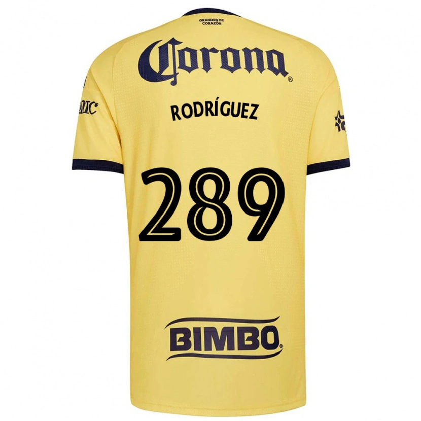 Danxen Enfant Maillot Ángel Rodríguez #289 Jaune Rouge Noir Tenues Domicile 2026/27 T-Shirt