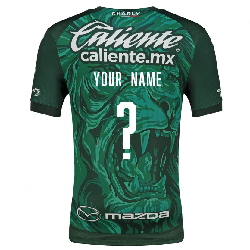 Danxen Enfant Maillot Votre Nom #0 Vert Noir Tenues Domicile 2026/27 T-Shirt