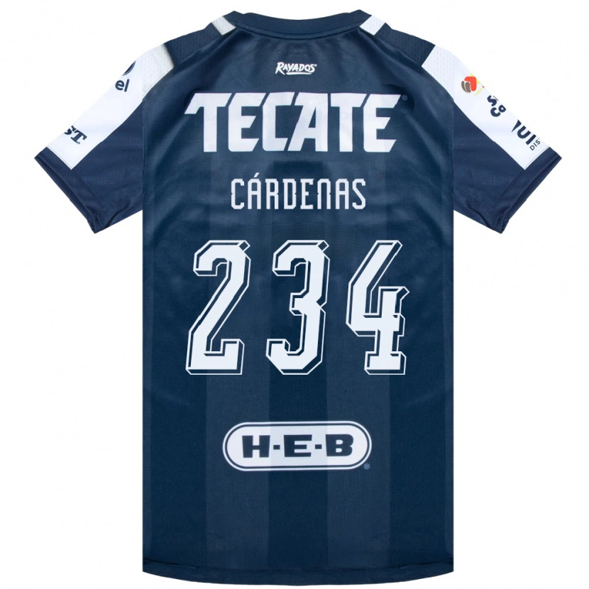 Danxen Enfant Maillot Mahonry Cárdenas #234 Bleu Encre Blanc Rouge Tenues Domicile 2026/27 T-Shirt