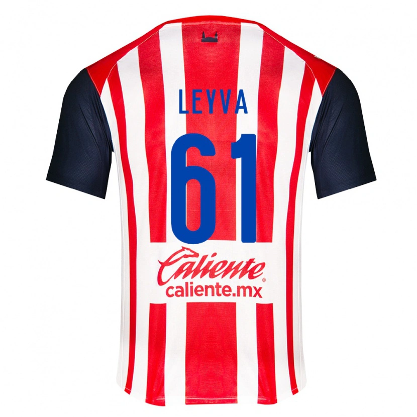 Danxen Enfant Maillot Axel Leyva #61 Rouge Noir Blanc Tenues Domicile 2026/27 T-Shirt