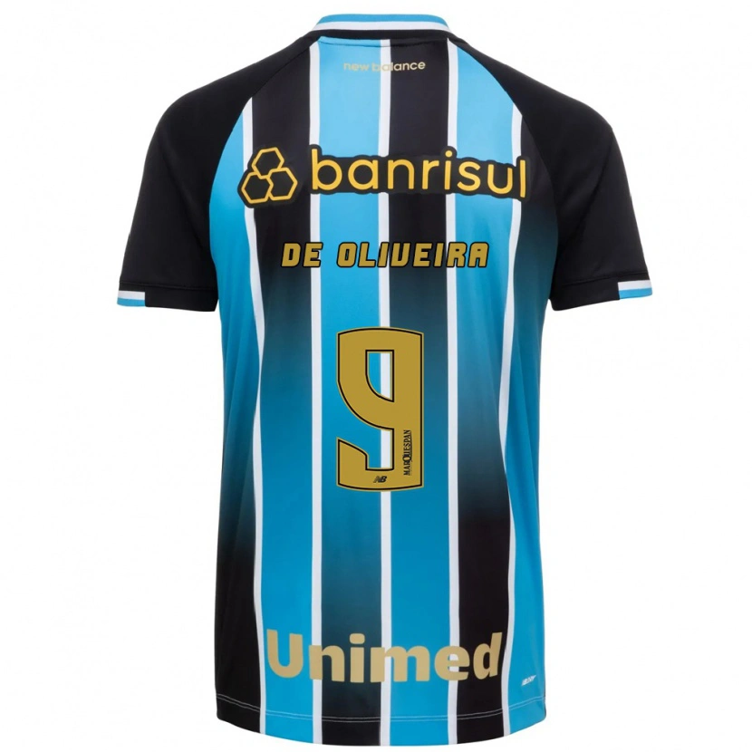 Danxen Enfant Maillot Veridiana Mostaco De Oliveira #9 Bleu Marron Noir Tenues Domicile 2026/27 T-Shirt
